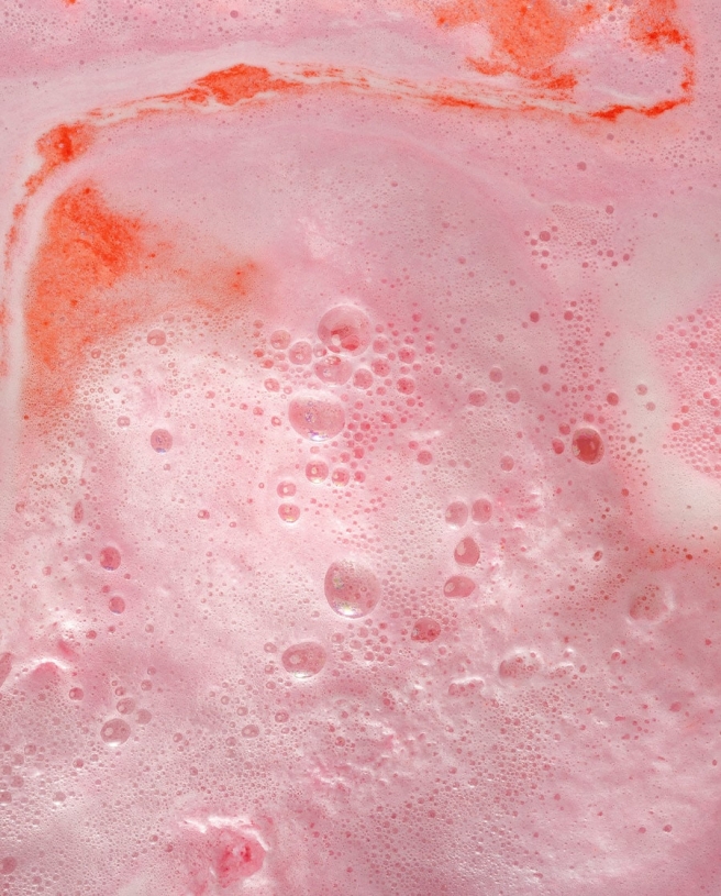 Foaming bath bomb Shape of my Heart