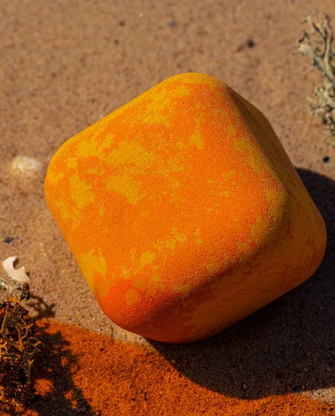 Foaming bath bomb Nordic Amber